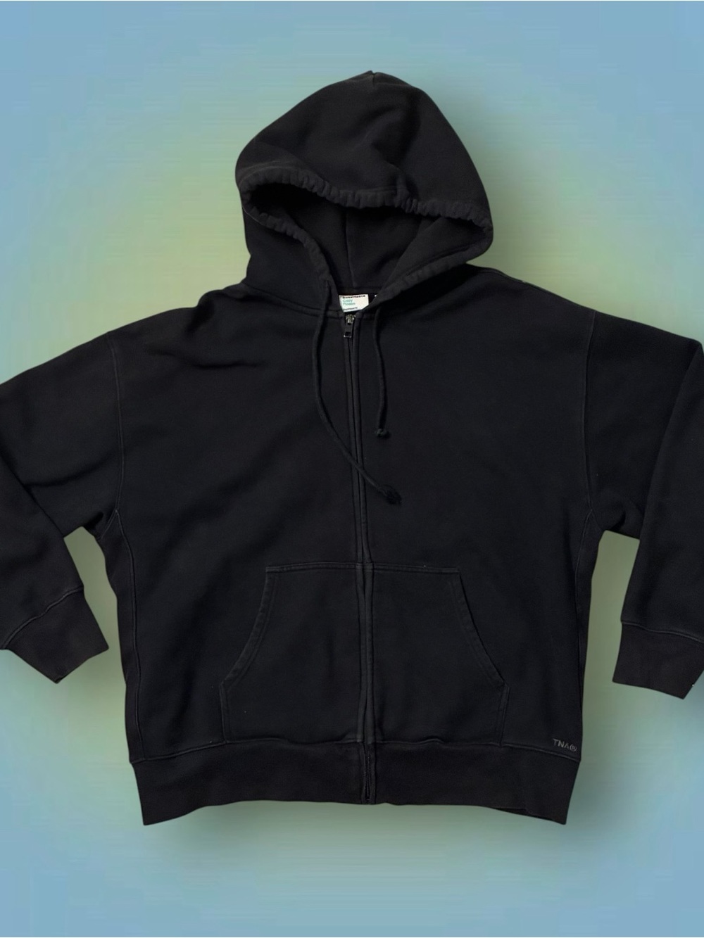 TNA Black Cozy Fleece Sweatfleece Hoodie